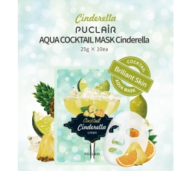 MẶT NẠ DƯỠNG DA PUCLAIR Aqua Cocktail Cinderella/Dành cho làn da rạng ngời